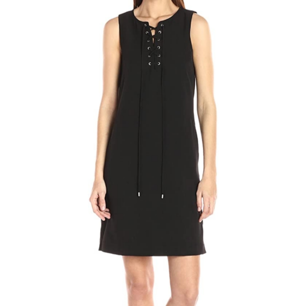 Calvin Klein Women's Lace-up Dress